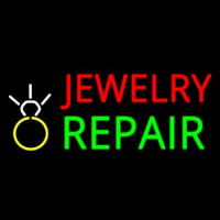 Jewelry Repair Logo Block Neonreclame