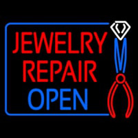 Jewelry Repair Open Block Neonreclame