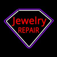 Jewelry Repair Red Neonreclame