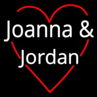Joanna And Jordan Neonreclame