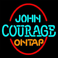 John Courage On Tap Neonreclame