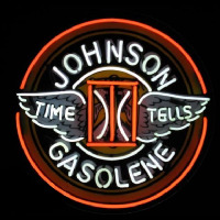 Johnson Gasoline Neonreclame