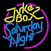 Juke Bo  Saturday Night Neonreclame