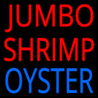 Jumbo Shrimp Oyster Neonreclame