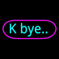 K Bye Neonreclame