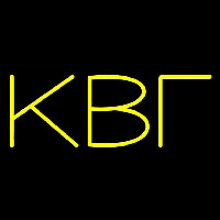 Kappa Beta Gamma Neonreclame