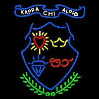 Kappa Chi Alpha Sorority Logo Neonreclame