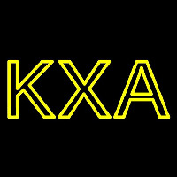 Kappa Chi Alpha Sorority Neonreclame