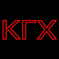 Kappa Gamma Chi Sorority Neonreclame
