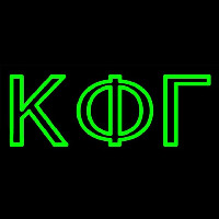 Kappa Phi Gamma Neonreclame
