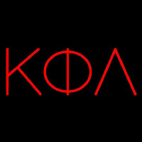 Kappa Phi Lambda Neonreclame