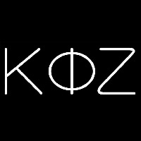 Kappa Phi Zeta Neonreclame