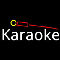 Karaoke And Microphone 1 Neonreclame