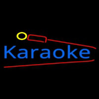 Karaoke And Microphone Neonreclame