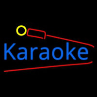 Karaoke And Microphone Neonreclame
