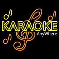 Karaoke Anywhere Neonreclame