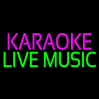 Karaoke Live Muisc 1 Neonreclame