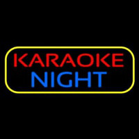 Karaoke Night Colorful Neonreclame