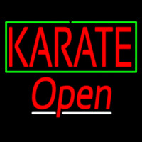 Karate Script2 Open Neonreclame