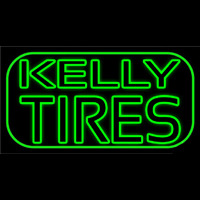Kelly Tires Neonreclame