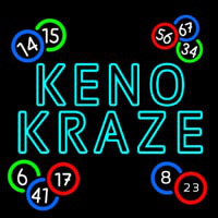 Keno Kraze Neonreclame