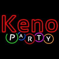 Keno Party Neonreclame