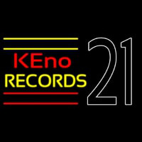 Keno Records 21 2neon Sign Neonreclame