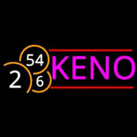 Keno With Ball 1 Neonreclame