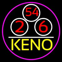Keno With Ball 3 Neonreclame
