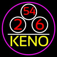 Keno With Ball 3 Neonreclame