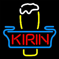 Kirin Glass Beer Sign Neonreclame