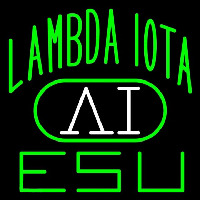 Lambda Iota Logo Neonreclame