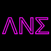 Lambda Nu Sigma Neonreclame