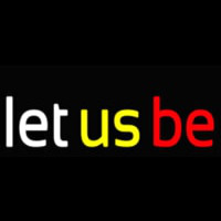 Let Us Be Neonreclame