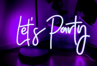 Lets Party Neonreclame