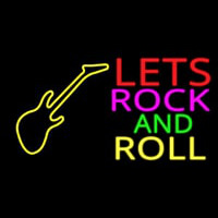 Lets Rock And Roll Neonreclame