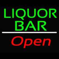 Liquor Bar Open 2 Neonreclame