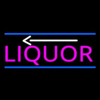 Liquor With Arrow Neonreclame