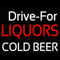 Liquors Cold Beer Neonreclame