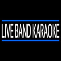 Live Band Karaoke Neonreclame