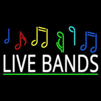 Live Bands Block 2 Neonreclame