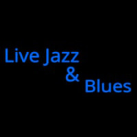 Live Jazz And Blues Neonreclame