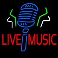 Live Music Mike 2 Neonreclame