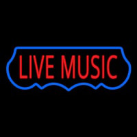 Live Music Red 2 Neonreclame