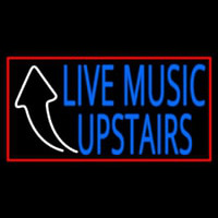 Live Music Upstairs Neonreclame