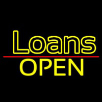 Loans Open Neonreclame