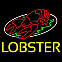 Lobster Block With Logo Neonreclame