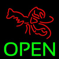 Lobster Open 1 Neonreclame