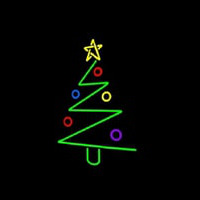 Logo Christmas Tree Neonreclame