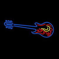 Logo Guitar Neonreclame